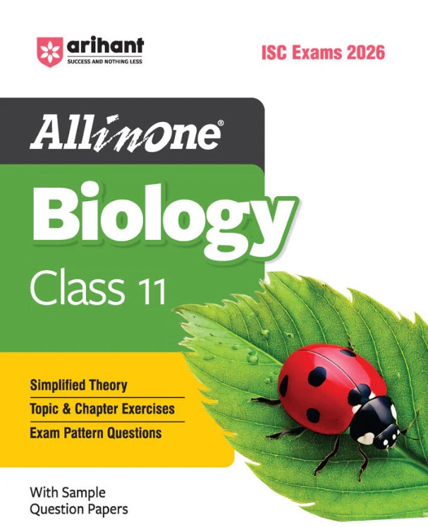 ISC All in One Biology Class 11 Exam 2026 